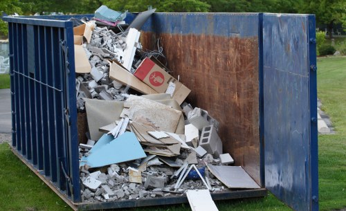 Professional team conducting house clearance in Knightsbridge