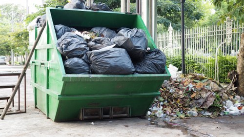 Eco-friendly disposal methods during clearance