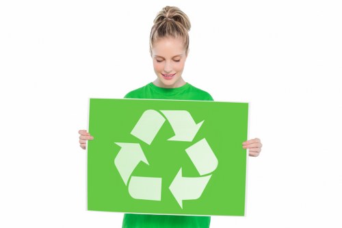 Eco-friendly waste sorting and recycling process